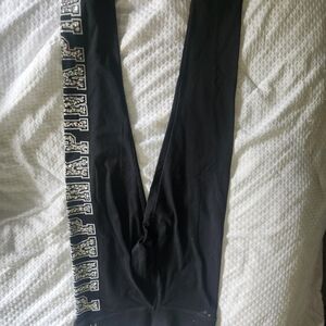 Y2k Vinyage Victoria Secret Pink Leggings